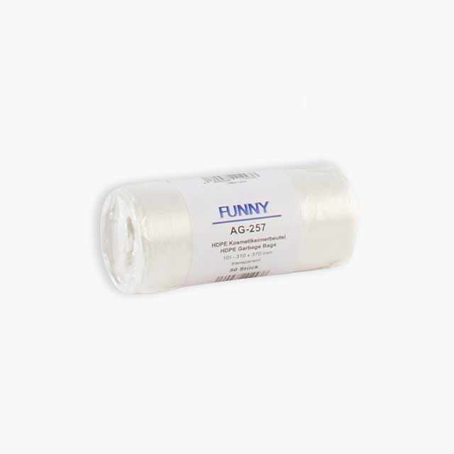 HDPE Kosmetikeimerbeutel natur, 10 l – Bild 2