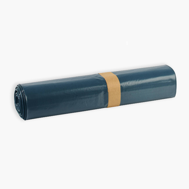 LDPE-Regenerat Müllsäcke, blau, 120 l – Bild 2