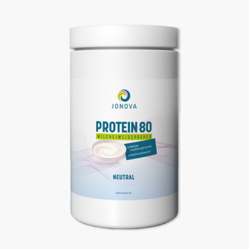 Jonova Protein 80 Milcheiweiß Neutral 2x750 g Dose