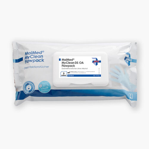 MaiMed - MyClean DS OA Flowpack, 80 Blatt, 20x20 cm